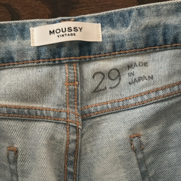 MOUSSY Hillrose Skinny Straight Leg Jeans Size: M | US 29 - Picture 10 of 11